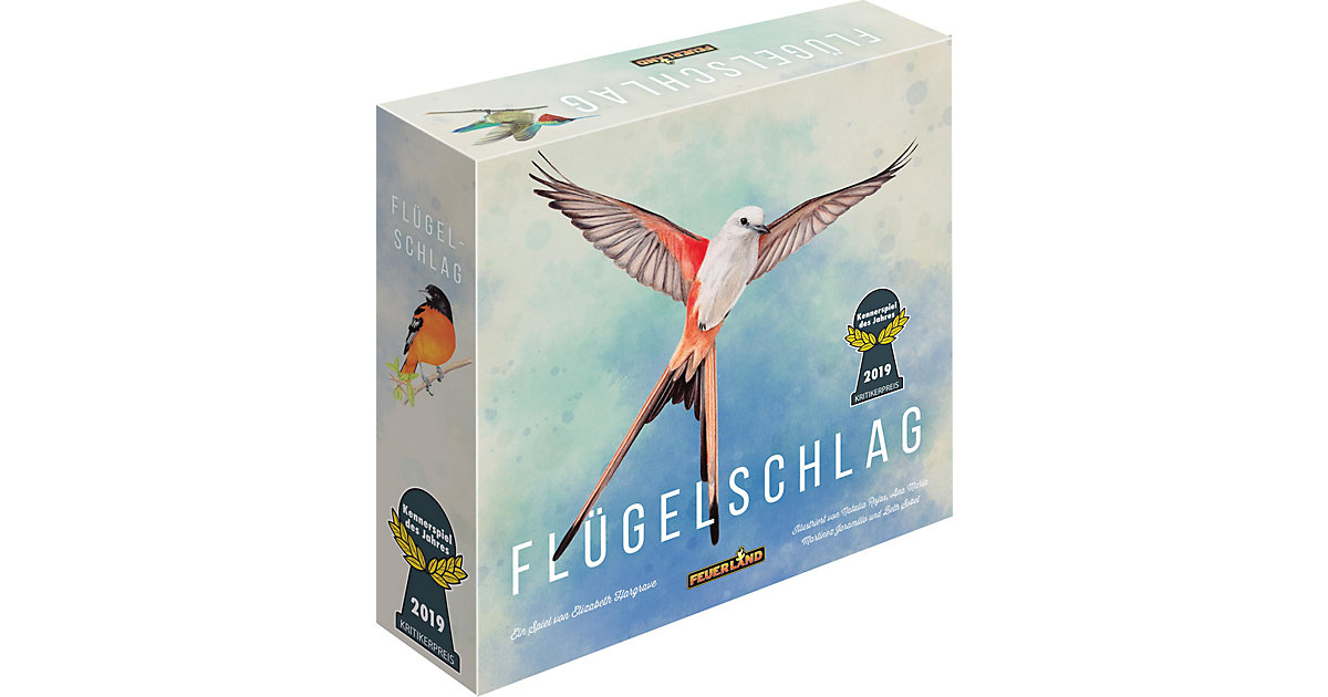 KENNERSPIEL DES JAHRES 2019 - Flügelschlag KENNERSPIEL DES JAHRES 2019 - Flügelschlag von Pegasus Spiele