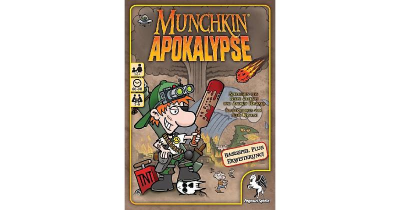 Munchkin Apokalypse 1 + 2 (Kartenspiel) von Pegasus Spiele