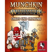 Munchkin Warhammer Age of Sigmar, Chaos & Ordnung (Spiel-Zubehör) von Pegasus Spiele