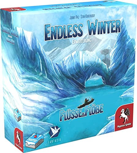 Pegasus/Frosted 57333G Endless Winter: Flüsse & Flöße [Erweiterung] (Frosted Games) von Pegasus Spiele