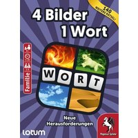 Pegasus 18334G - 4 Bilder 1 Wort, Neue Herausforderungen, Kartenspiel Pegasus 18334G - 4 Bilder 1 Wort, Neue Herausforderungen, Kartenspiel von Pegasus Spiele