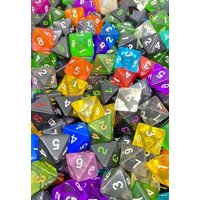 Pegasus DIC70784 - Würfelset D8 Mix-Set (30) von Pegasus Spiele