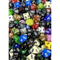 Pegasus DIC70785 - Würfelset D10 Mix-Set (30) von Pegasus Spiele