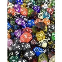 Pegasus DIC70786 - Würfelset D% (00-90) Mix-Set (30) von Pegasus Spiele