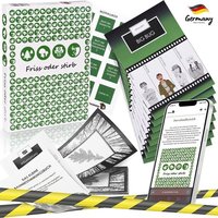 Friss oder stirb – Krimi-Dinner Spiel für 4 Personen Friss oder stirb – Krimi-Dinner Spiel für 4 Personen von Parameter B