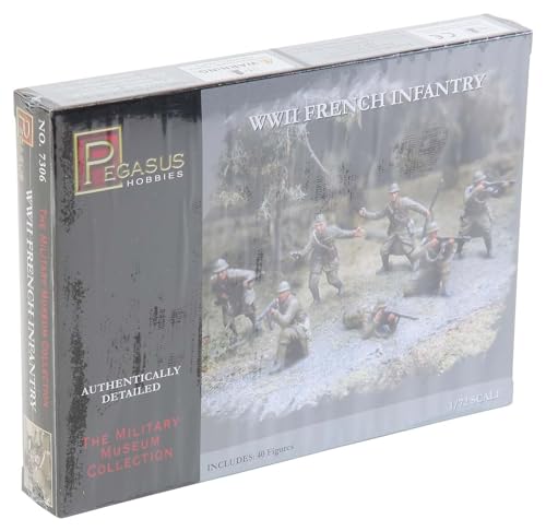 Pegasus PG7306-1/72 WW II: Französische Infanterie 1940 von Pegasus