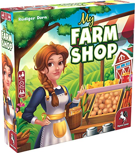 Pegasus Press , My Farm Shop , Board Game , Ages 8+ , 2-4 Players , 45 Minutes Playing Time Pegasus Press , My Farm Shop , Board Game , Ages 8+ , 2-4 Players , 45 Minutes Playing Time von Pegasus Spiele