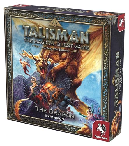 Pegasus Spiele , Talisman: The Dragon Expansion , Board Game , Ages 13+ , 2-6 Players , 90 Minutes Playing Time von Pegasus Spiele