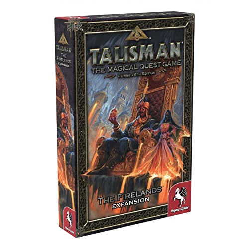 Pegasus Spiele , Talisman: The Firelands Expansion , Board Game , Ages 13+ , 2-6 Players , 90 Minutes Playing Time von Pegasus Spiele