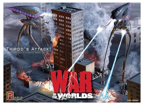 Pegasus 1/350 War of World, Tripods Attack von Pegasus Spiele