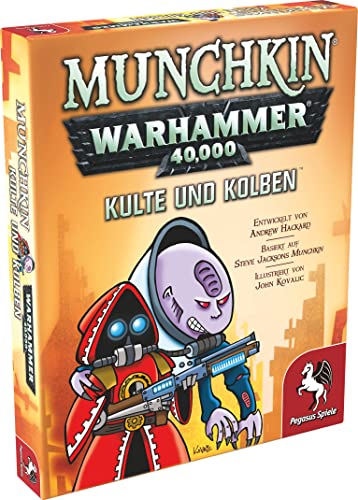 Pegasus Spiele 17018G Munchkin Warhammer 40.000: Kulte und Kolben [Erweiterung] von Pegasus Spiele