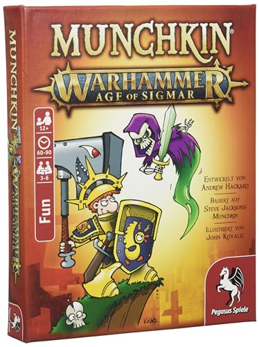 Pegasus Spiele 17020G - Munchkin Warhammer Age of Sigmar von Pegasus Spiele