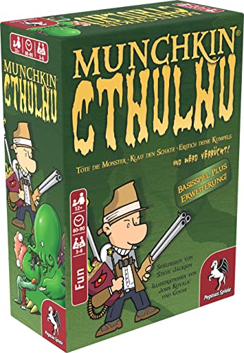 Pegasus Spiele 17189G - Munchkin Cthulhu 1+2 von Pegasus Spiele