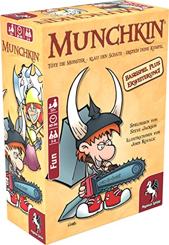 Pegasus Spiele 17222G - Munchkin 1+2 von Pegasus Spiele