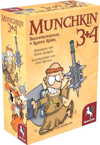 Pegasus Spiele 17224G - Munchkin 3+4 von Pegasus Spiele