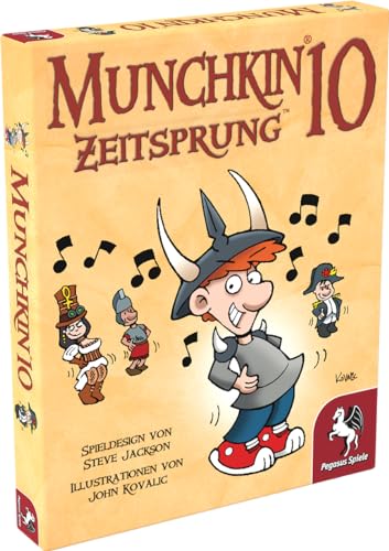 Pegasus Spiele 17227G Munchkin 10: Zeitsprung [Erweiterung] Kartenspiele von Pegasus Spiele