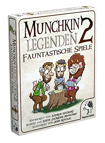 Pegasus Spiele 17237G - Munchkin Legenden 2, Fauntastische Spiele von Pegasus Spiele