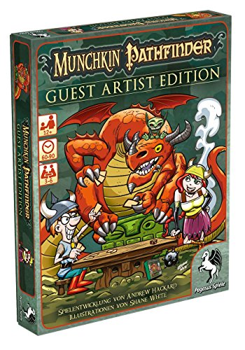 Pegasus Spiele 17243G - Munchkin Pathfinder Guest Artist Edition, Shane White-Version Pegasus Spiele 17243G - Munchkin Pathfinder Guest Artist Edition, Shane White-Version von Pegasus Spiele