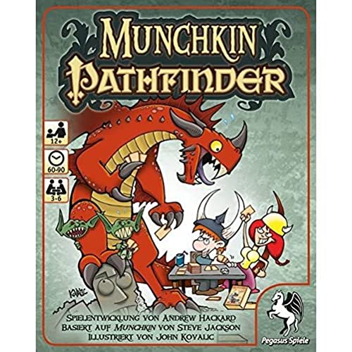 Pegasus Spiele 17245G - Munchkin Pathfinder von Pegasus Spiele