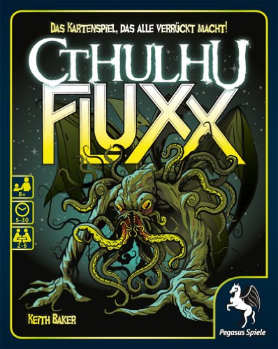 Pegasus Spiele 17476G - Cthulhu Fluxx von Pegasus Spiele
