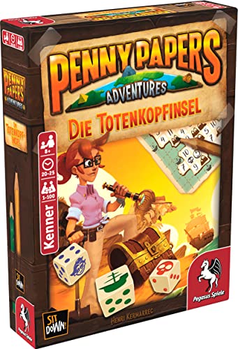Pegasus Spiele 17651G - Penny Papers Adventures Die Totenkopfinsel, 22 x 170 x 126 Pegasus Spiele 17651G - Penny Papers Adventures Die Totenkopfinsel, 22 x 170 x 126 von Pegasus Spiele