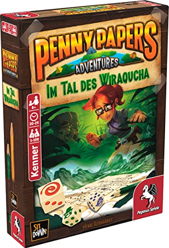 Pegasus Spiele 17652G - Penny Papers Adventures Im Tal des Wiraqucha von Pegasus Spiele