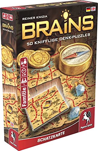 Pegasus Spiele 18131G - Brains Schatzkarte von Pegasus Spiele