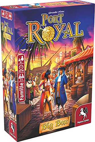 Pegasus Spiele 18148G - Port Royal Big Box, Keine von Pegasus Spiele