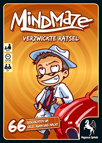 Pegasus Spiele 18254G - MindMaze Verzwickte Rätsel Geld, Ruhm und Macht Pegasus Spiele 18254G - MindMaze Verzwickte Rätsel Geld, Ruhm und Macht von Pegasus Spiele
