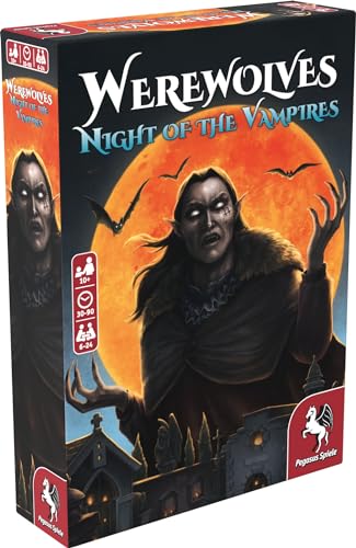 Pegasus Spiele 18276E Werewolves – Night of The Vampires (English Edition) Kartenspiele von Pegasus Spiele