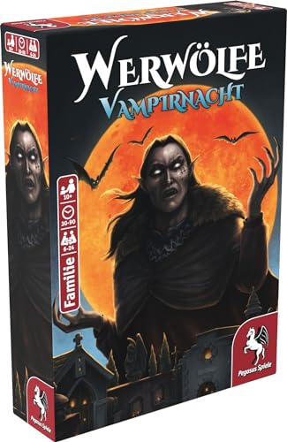 Pegasus Spiele 18276G Werwölfe, Vampier, Vampirnacht Kartenspiele, S Pegasus Spiele 18276G Werwölfe, Vampier, Vampirnacht Kartenspiele, S von Pegasus Spiele