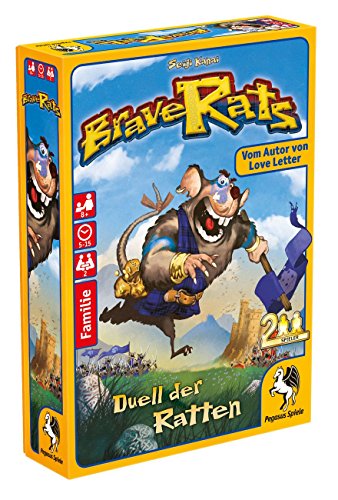 Pegasus Spiele 18289G - Brave Rats, Das Duell der Ratten Pegasus Spiele 18289G - Brave Rats, Das Duell der Ratten von Pegasus Spiele