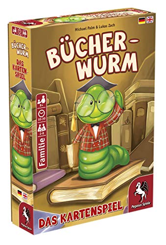 Pegasus Spiele 18322G - Bücherwurm - Das Kartenspiel, Keine Pegasus Spiele 18322G - Bücherwurm - Das Kartenspiel, Keine von Pegasus Spiele