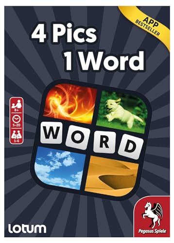 Pegasus Spiele 18323E - 4 Pictures 1 Word - The Cardgame Pegasus Spiele 18323E - 4 Pictures 1 Word - The Cardgame von Pegasus Spiele