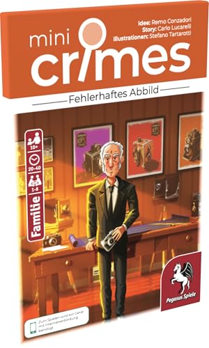 Pegasus Spiele MiniCrimes - Fehlerhaftes Abbild von Pegasus Spiele