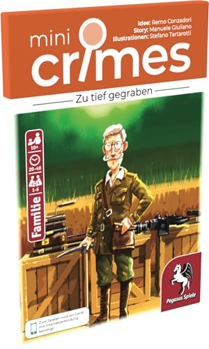 Pegasus Spiele MiniCrimes - Zu tief gegraben von Pegasus Spiele