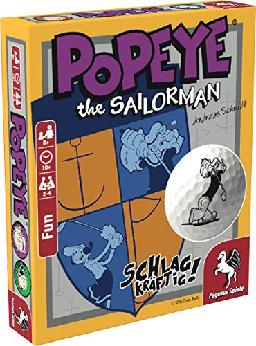 Pegasus Spiele 20045G - Popeye - Schlagkräftig! (Bierdeckelspiel) von Pegasus Spiele