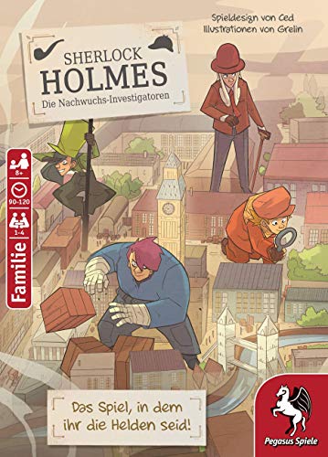 Pegasus Spiele 36022G - Sherlock Holmes - Die Nachwuchs-Investigatoren von Pegasus Spiele