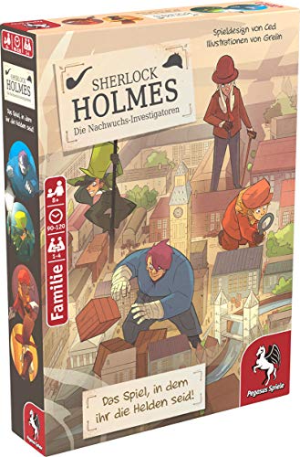 Pegasus Spiele 36022G - Sherlock Holmes - Die Nachwuchs-Investigatoren von Pegasus Spiele