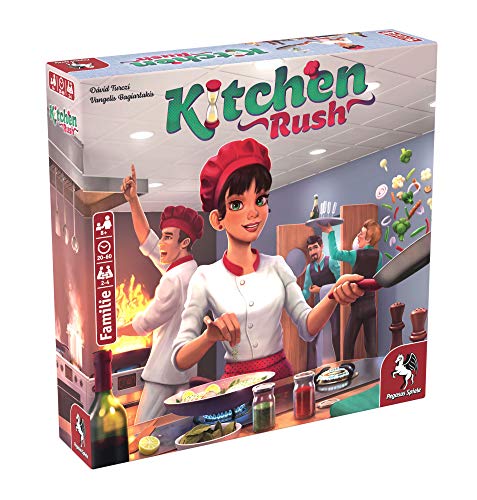 Pegasus Spiele 51223G - Kitchen Rush, 2-4 Spieler von Pegasus Spiele