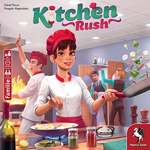 Pegasus Spiele 51223G - Kitchen Rush, 2-4 Spieler von Pegasus Spiele