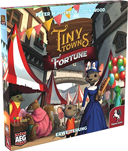 Pegasus Spiele 51227G - Tiny Towns: Fortune (Erweiterung) von Pegasus Spiele