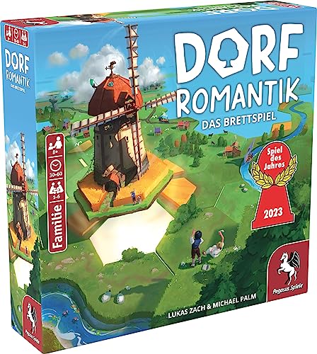 Pegasus Spiele 51240G Dorfromantik *Spiel des Jahres 2023* Brettspiele von Pegasus Spiele