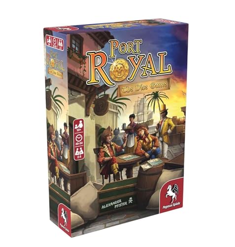 Pegasus Spiele 51247E Port Royal – The Dice Game (English Edition) von Pegasus Spiele