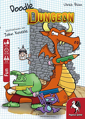 Pegasus Spiele 51846G - Doodle Dungeon (deutsche Ausgabe) von Pegasus Spiele