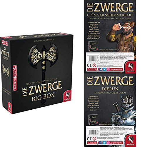 Pegasus Spiele 51933G - Die Zwerge Big Box + Goimgar + Djerun von Pegasus Spiele