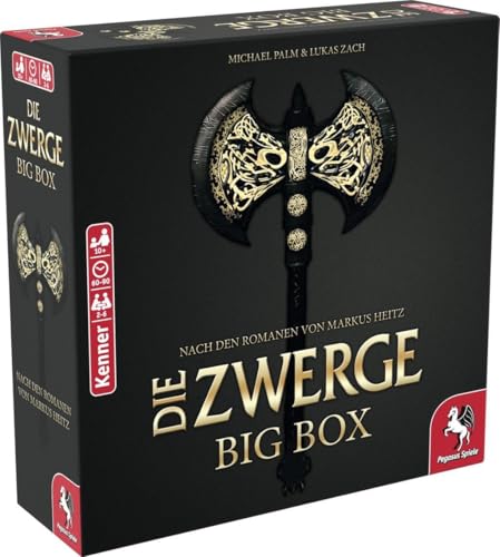 Pegasus Spiele 51933G - Die Zwerge Big Box, 2-6 Spieler von Pegasus Spiele