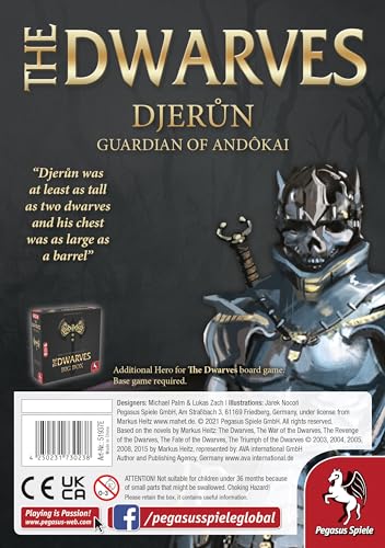 Pegasus Spiele 51937E The Dwarves Characterpack Djerun (English Edition) Pegasus Spiele 51937E The Dwarves Characterpack Djerun (English Edition) von Pegasus Spiele