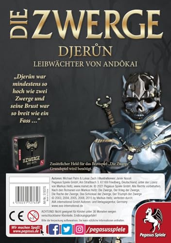 Pegasus Spiele 51937G Die Zwerge Charakterpack: Djerun von Pegasus Spiele