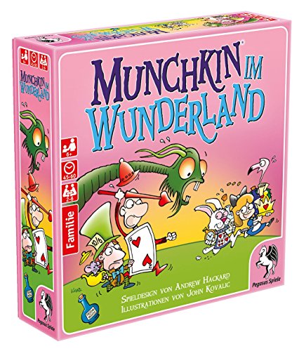 Pegasus Spiele 51958G - Munchkin im Wunderland Pegasus Spiele 51958G - Munchkin im Wunderland von Pegasus Spiele
